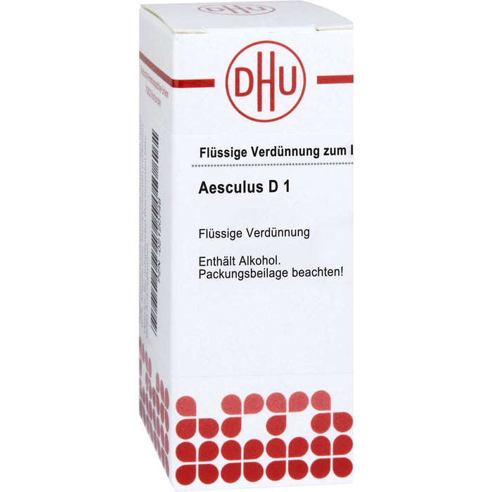 Aesculus D1 DHU Dilution, 20 ml Lösung