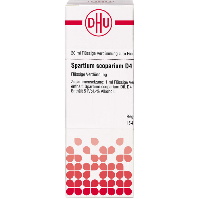 Spartium scoparium D4 DHU Dilution, 20 ml Lösung