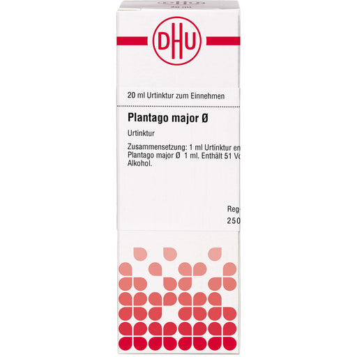 Plantago major DHU Urtinktur, 20 ml Lösung