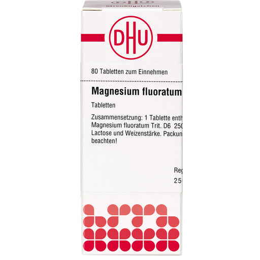 DHU Magnesium fluoratum D 6 Tabletten, 80 St. Tabletten