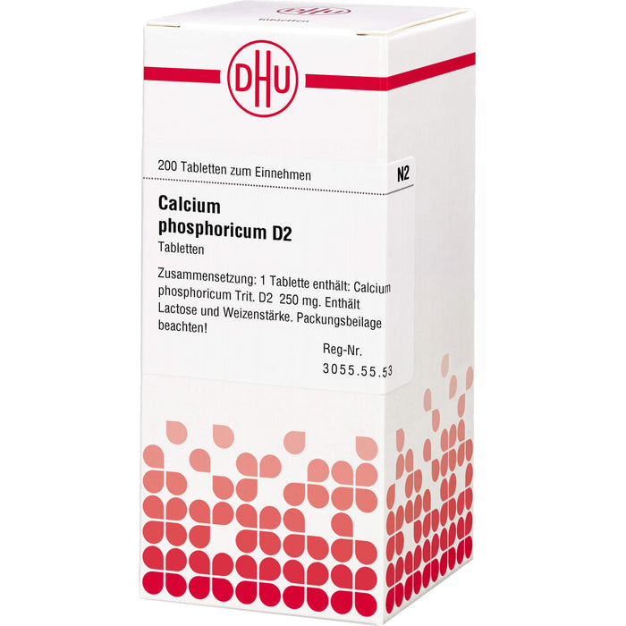 DHU Calcium phosphoricum D2 Tabletten, 200 St. Tabletten