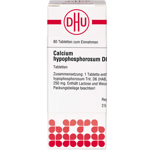 DHU Calcium hypophosphorosum D6 Tabletten, 80 St. Tabletten