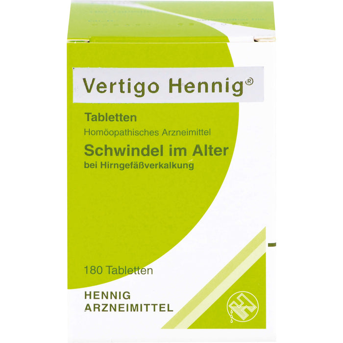 Vertigo Hennig® Tabletten, 180 St. Tabletten