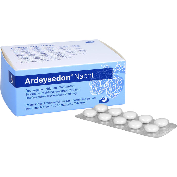 Ardeysedon Nacht überzogene Tabletten, 100 St UTA