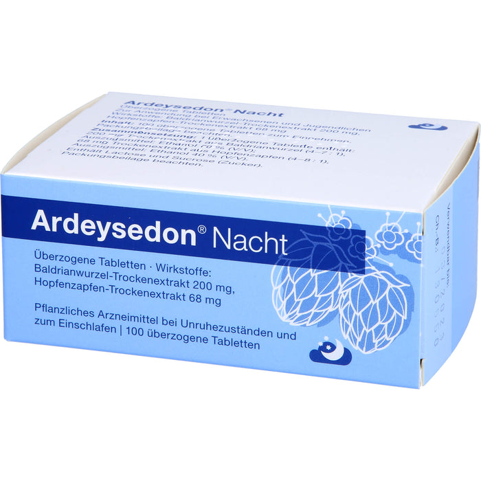 Ardeysedon Nacht überzogene Tabletten, 100 St UTA