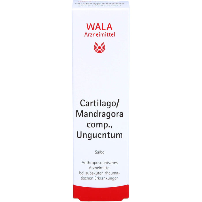 WALA Cartilago/Mandragora comp. Salbe bei subakuten rheumatischen Erkrankungen, 30 g Salbe