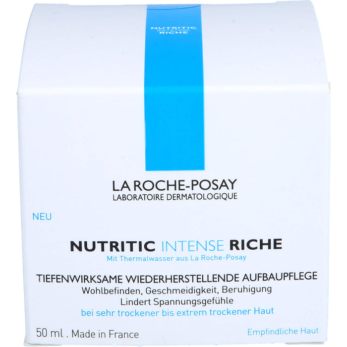 La Roche-Posay Nutritic Intense Riche reichhaltige und ultra-nährende Aufbaupflege, 50 ml Creme