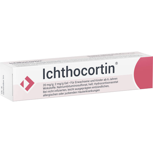 Ichthocortin 20 mg/g, 2 mg/g Gel, 20 g GEL