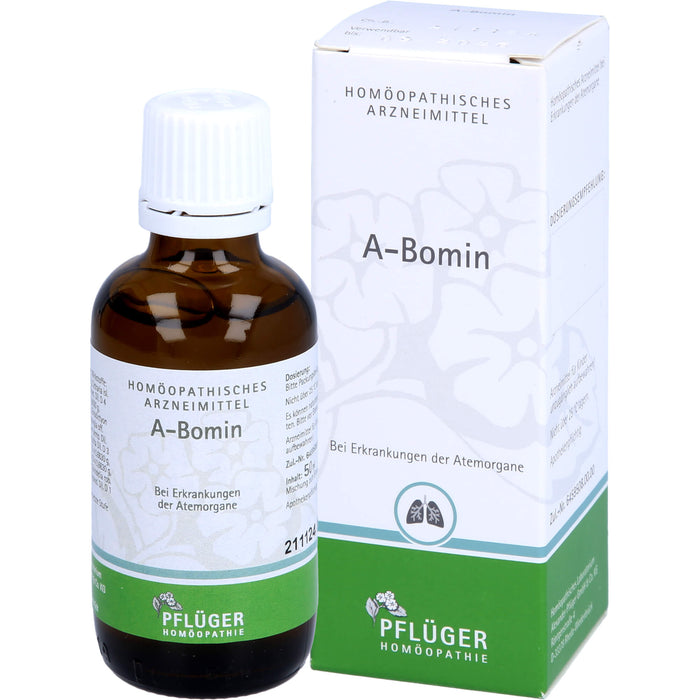 Pflüger A-Bomin Lösung bei Erkrankungen der Atemorgane, 50 ml Lösung