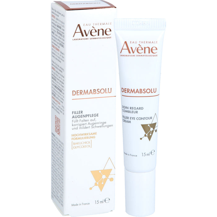 Avène Dermabsolu Filler Augenpflege - Anti-Aging Pflege mit Bakuchiol, 15 ml Creme