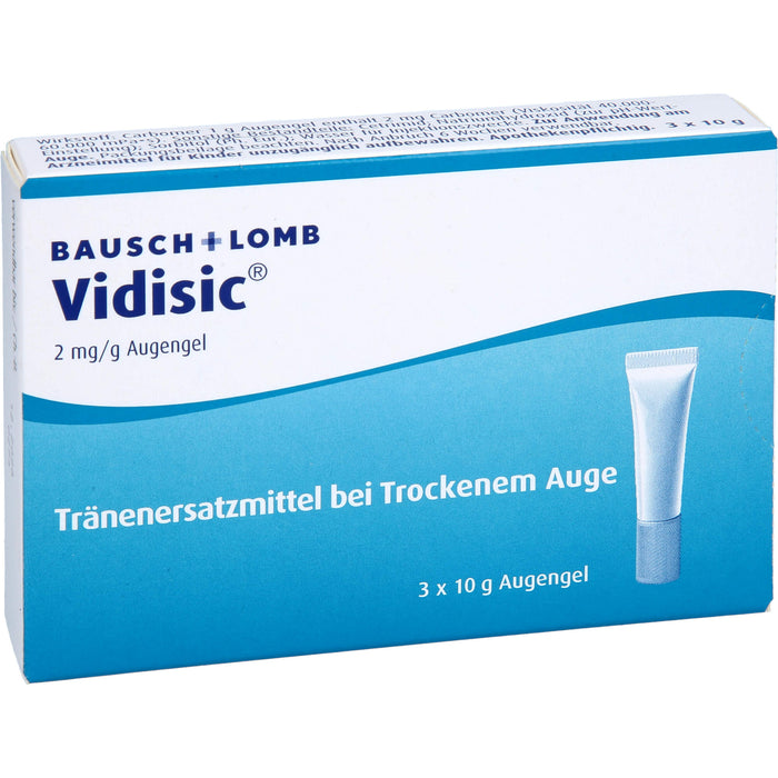 Vidisic Augengel bei trockenem Auge, 30 g Gel