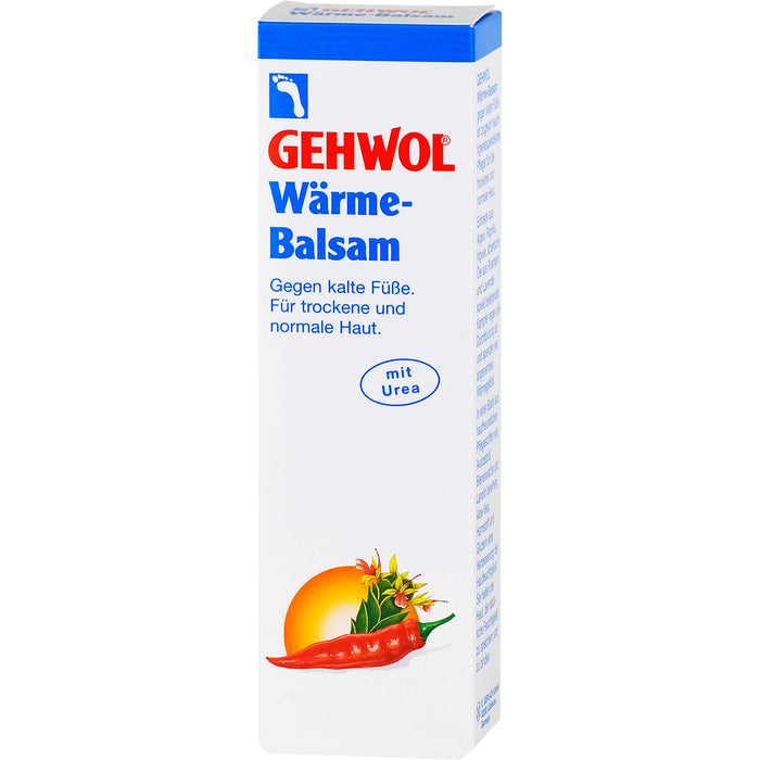 GEHWOL Wärme-Balsam gegen kalte Füße für trockene und normale Haut, 75 ml Creme