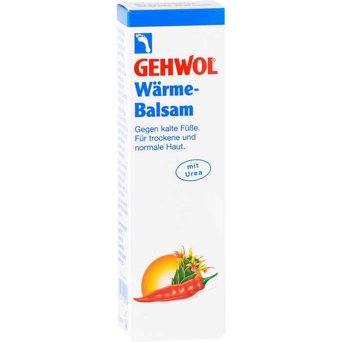 GEHWOL Wärme-Balsam gegen kalte Füße für trockene und normale Haut, 75 ml Creme