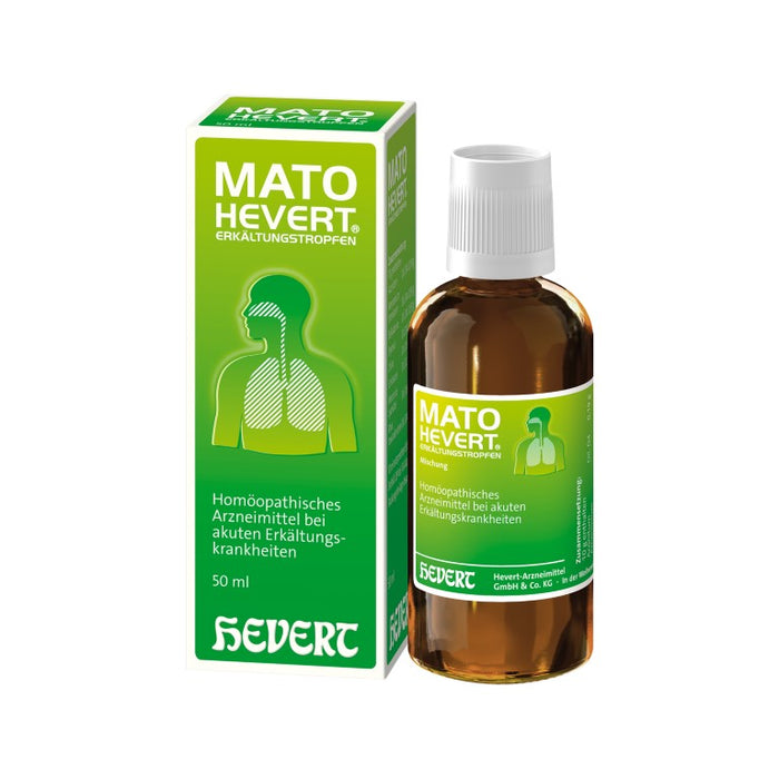 Mato Hevert Erkältungstropfen, 50 ml Lösung