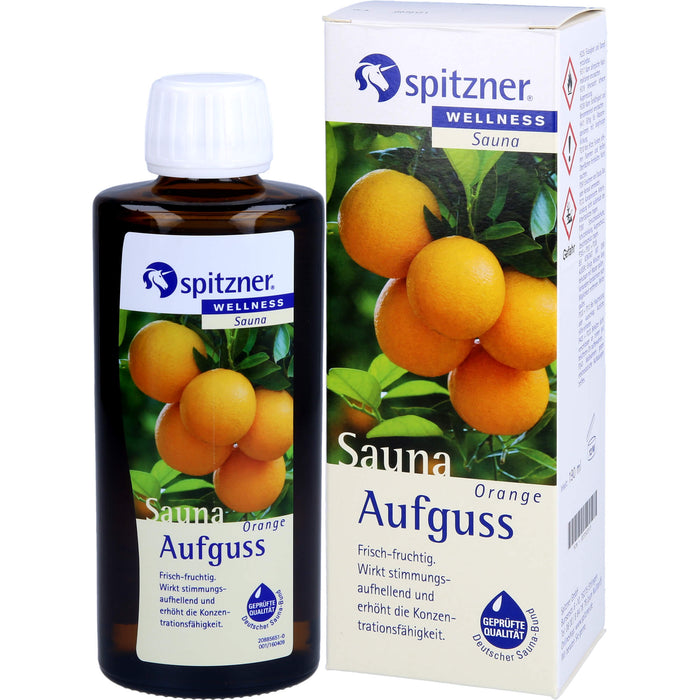 Spitzner Saunaaufguss Orange Wellness, 190 ml KON