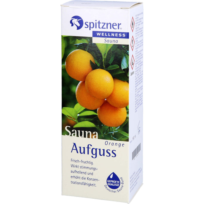 Spitzner Saunaaufguss Orange Wellness, 190 ml KON