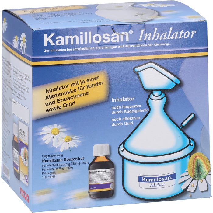 Kamillosan 100 ml Konzentrat + Inhalator, 1 St. Set