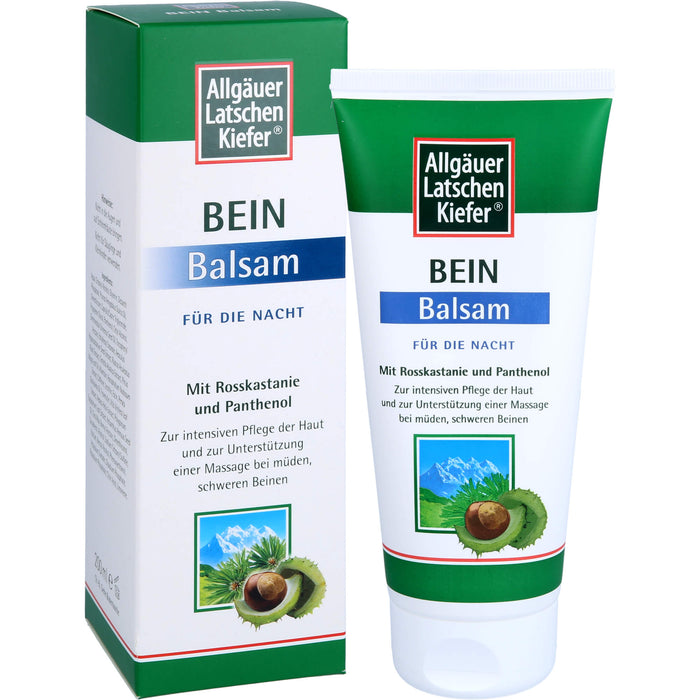 Allgäuer Latschenkiefer Beinbalsam für die Nacht, 200 ml Creme
