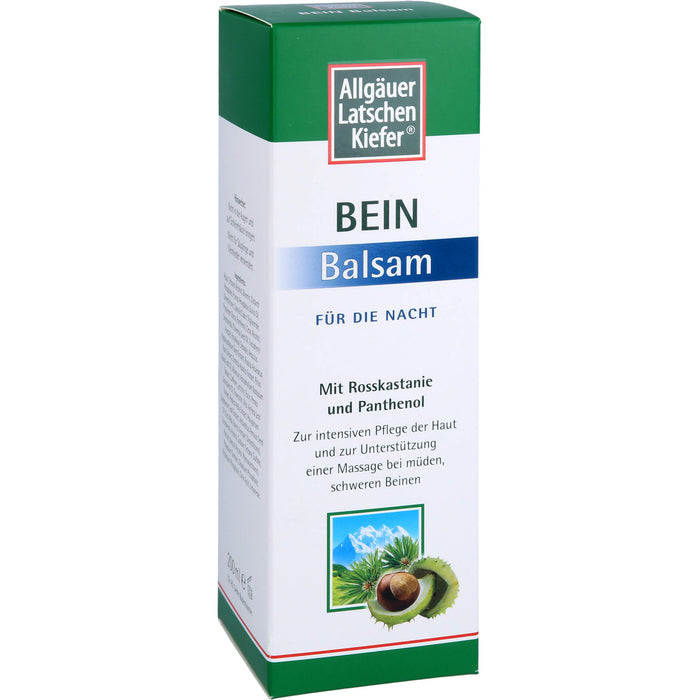 Allgäuer Latschenkiefer Beinbalsam für die Nacht, 200 ml Creme