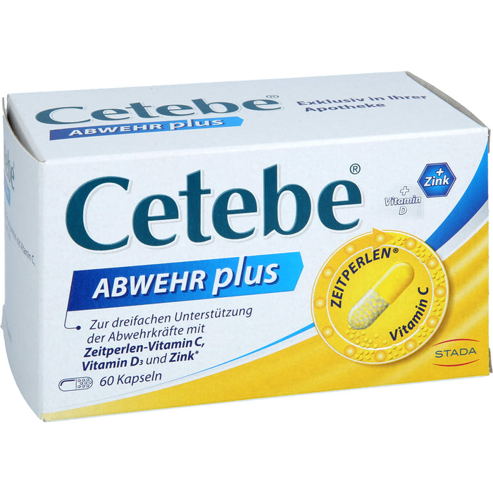 Cetebe Abwehr plus Kapseln, 60 pcs. Capsules