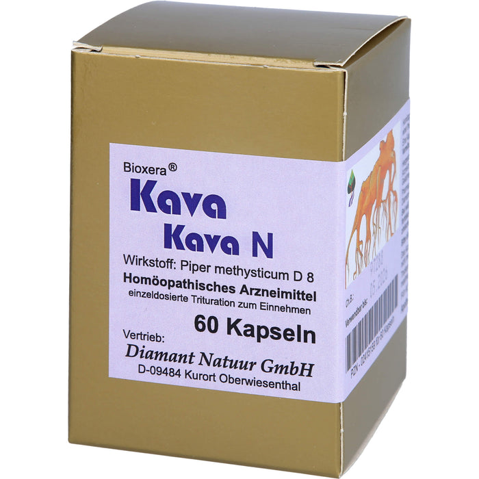 Bioxera Kava Kava N D8 Kapseln, 60 St. Kapseln