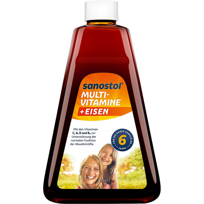 sanostol plus Eisen Saft, 230 ml Lösung