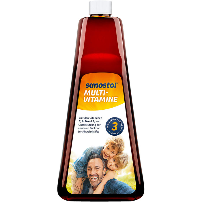 sanostol Multivitamine Familienpackung Saft, 780 ml Lösung