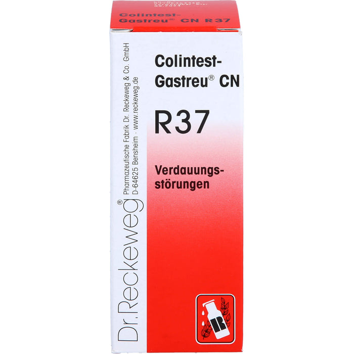 Dr. Reckeweg Colintest-Gastreu CN R37 Tropfen bei Verdauungsstörungen, 50 ml Lösung