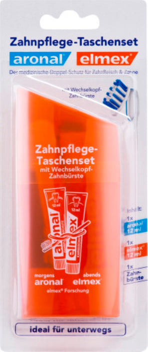 Aronal und Elmex Zahnpflege-Taschenset, 1 St. Set