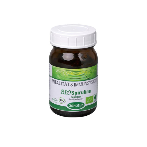 Sanatur Bio Spirulina aus ökologischer Aquakultur für Immunsystem und Vitalität, 500 St. Tabletten