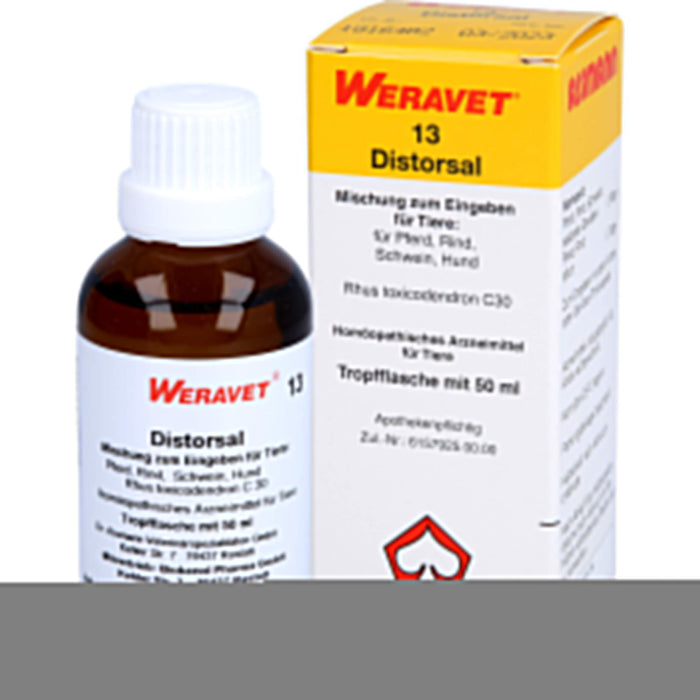 WERAVET 13 Distorsal Mischung, 50 ml Lösung