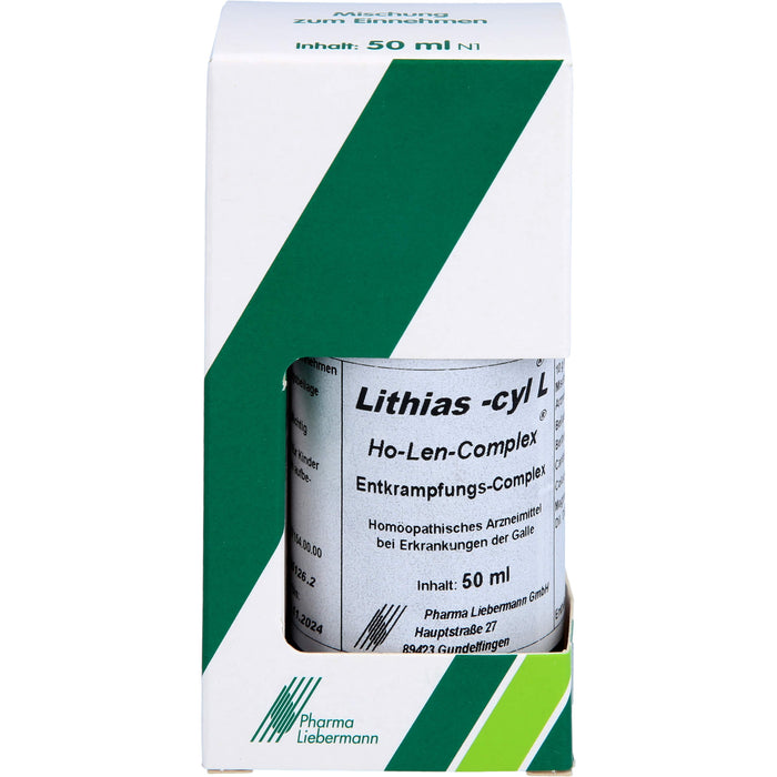 Lithias cyl L Ho Len Complex Entkrampfungscomplex, 50 ml TRO