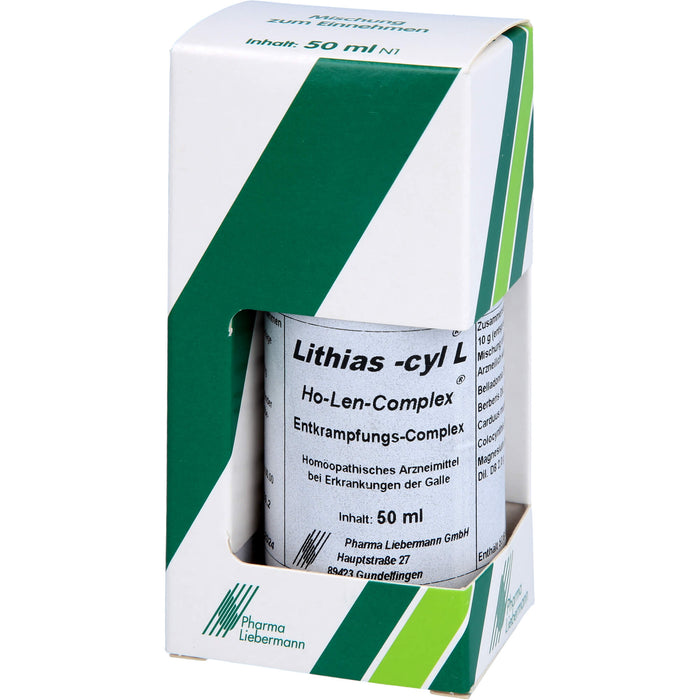 Lithias cyl L Ho Len Complex Entkrampfungscomplex, 50 ml TRO