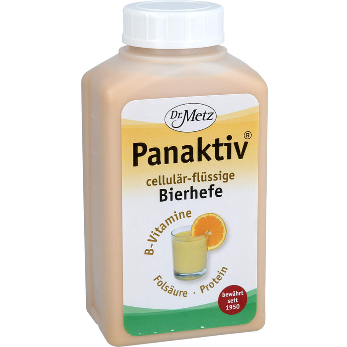 Panaktiv cellulär-flüssige Bierhefe für aktiven Stoffwechsel, 500 ml Lösung