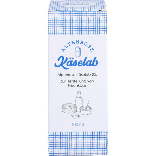 Alpenrose Käselab 2% zur Herstellung von Frischkäse, 100 ml Lösung