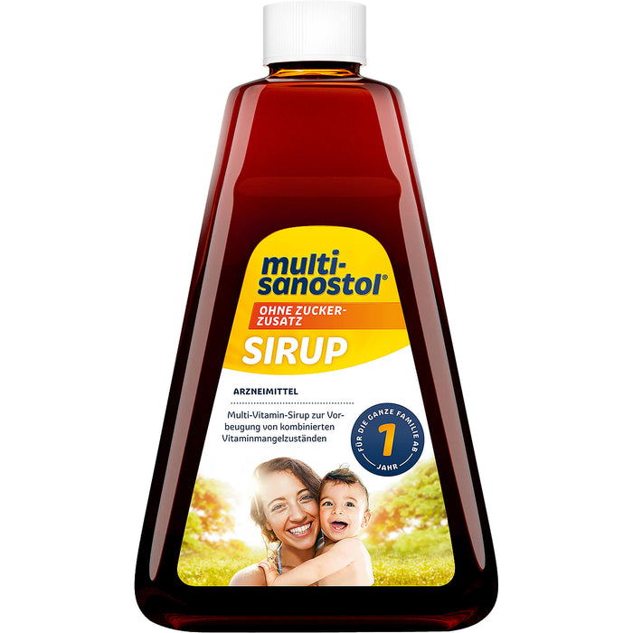 multi-sanostol Sirup ohne Zuckerzusatz, 260 g Lösung