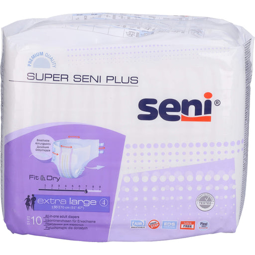Super Seni Extra Large Plus Windel f.Erw.Gr4 Nacht, 10 St 