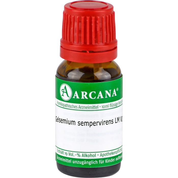 ARCANA Gelsemium sempervirens LM VI flüssige Verdünnung, 10 ml Solution