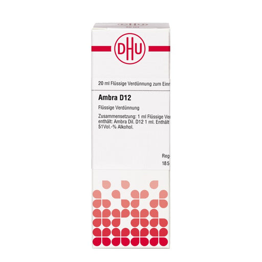 DHU Ambra D12 Dilution, 20 ml Lösung
