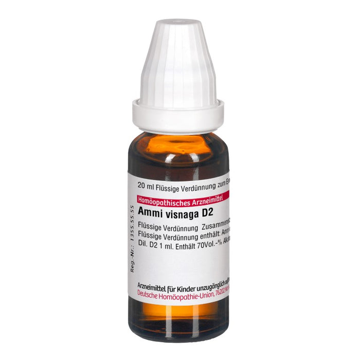 Ammi visnaga D2 DHU Dilution, 20 ml Lösung