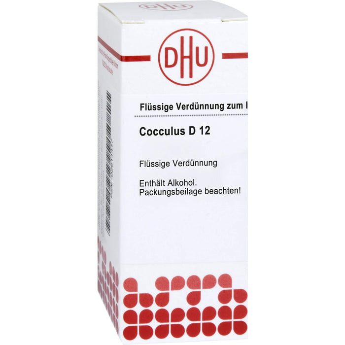 Cocculus D12 DHU Dilution, 20 ml Lösung