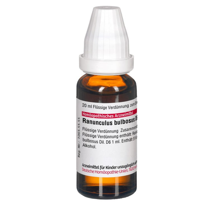 Ranunculus bulbosus D6 DHU Dilution, 20 ml Lösung
