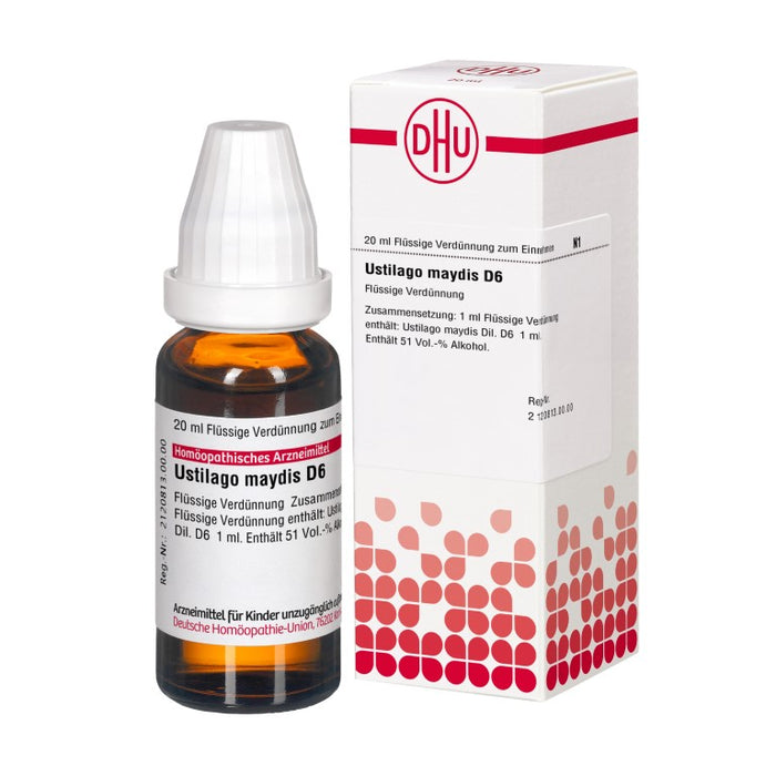 Ustilago maydis D6 DHU Dilution, 20 ml Lösung