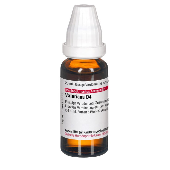 Valeriana D4 DHU Dilution, 20 ml Lösung