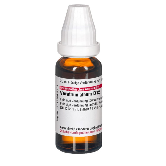 Veratrum album D12 DHU Dilution, 20 ml Lösung