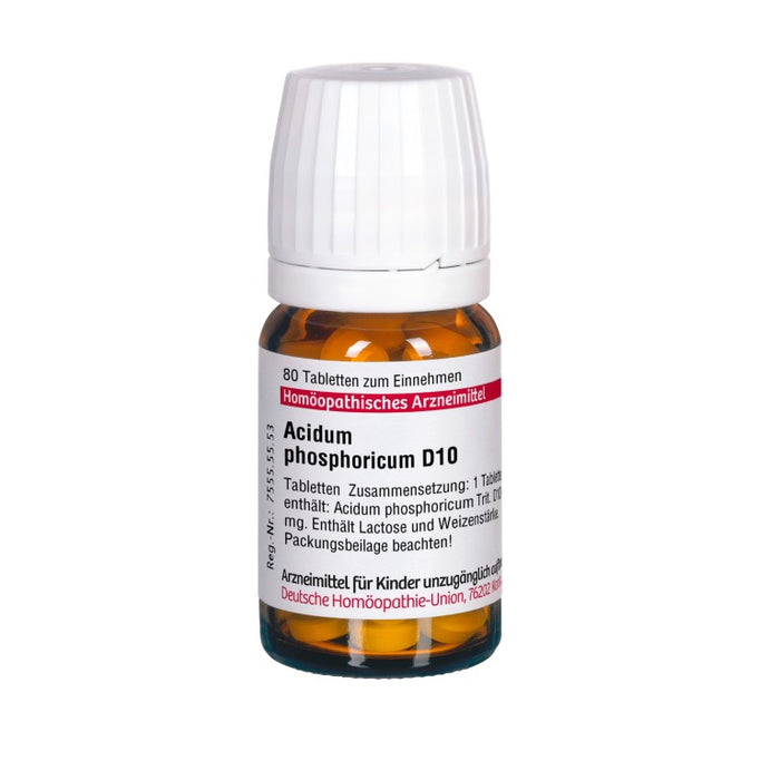 DHU Acidum phosphoricum D10 Tabletten, 80 St. Tabletten