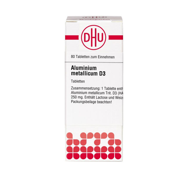 Aluminium metallicum D3 DHU Tabletten, 80 St. Tabletten