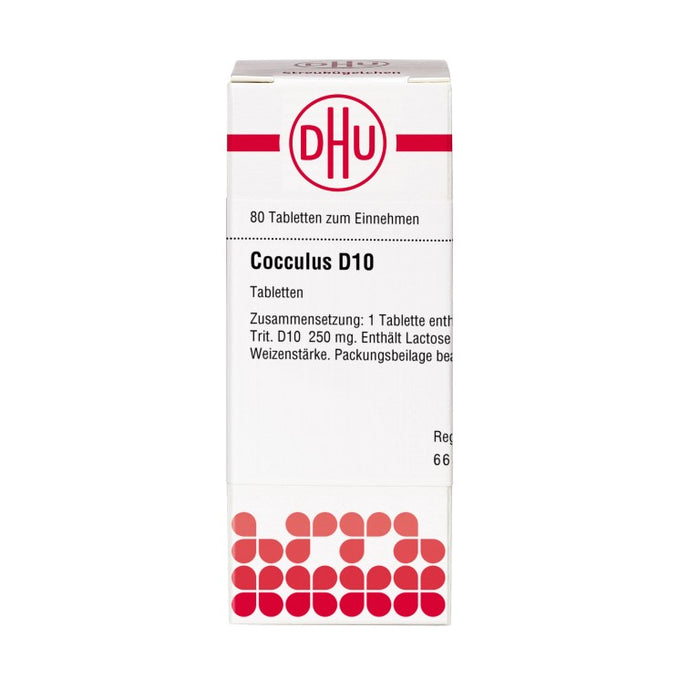 Cocculus D10 DHU Tabletten, 80 St. Tabletten