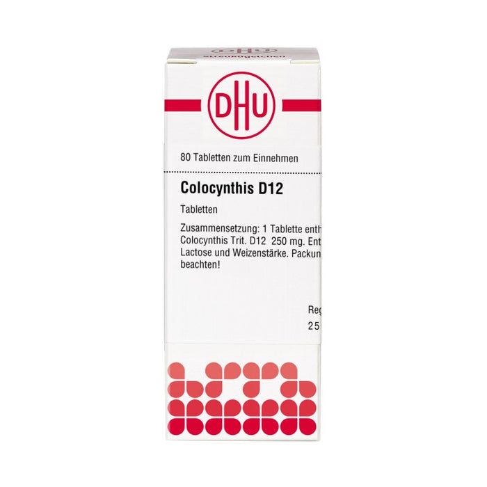 Colocynthis D12 DHU Tabletten, 80 St. Tabletten