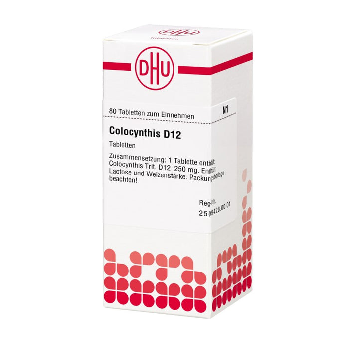 Colocynthis D12 DHU Tabletten, 80 St. Tabletten